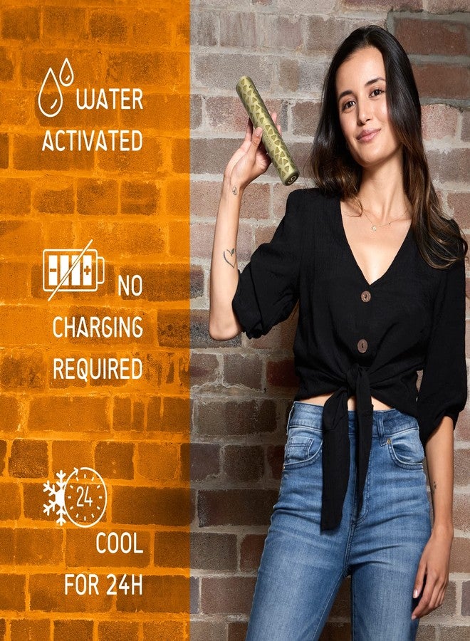 بنجوين حافظة سفر مبردة للأنسولين من بنغوين - حافظة تبريد قابلة لإعادة الاستخدام لأقلام الأنسولين لمرضى السكري، تحافظ على برودة الأنسولين لمدة 24 ساعة. حافظة حمل من الألومنيوم لأقلام الأنسولين، لون ذهبي. - Image 3